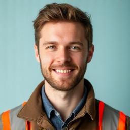 Porträtt av Lars Gustafsson, lärlingssnickare på Njord's Joinery.